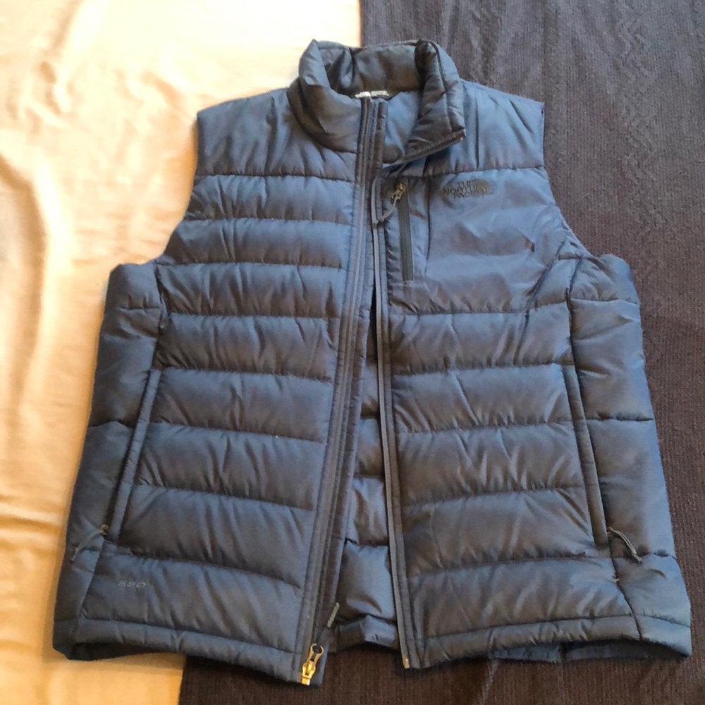 North Face down vest.